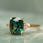 Vintage-inspirierter Edelstein Goldring