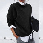 Weiter Pullover Damen aus Kaschmir