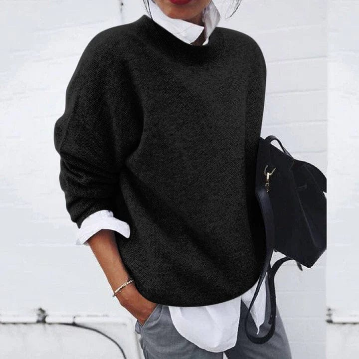 Weiter Pullover Damen aus Kaschmir