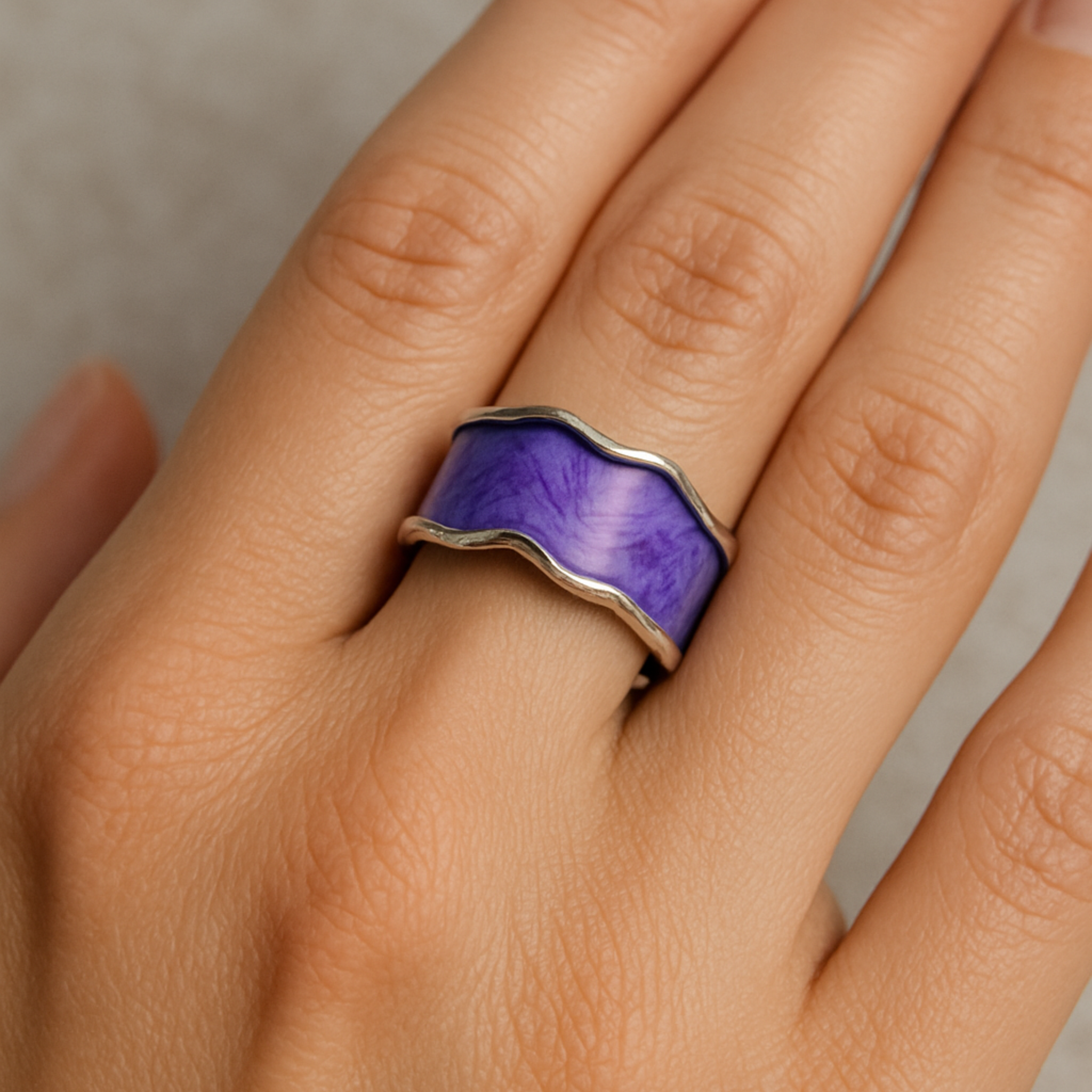 Vintage Ozean Ring