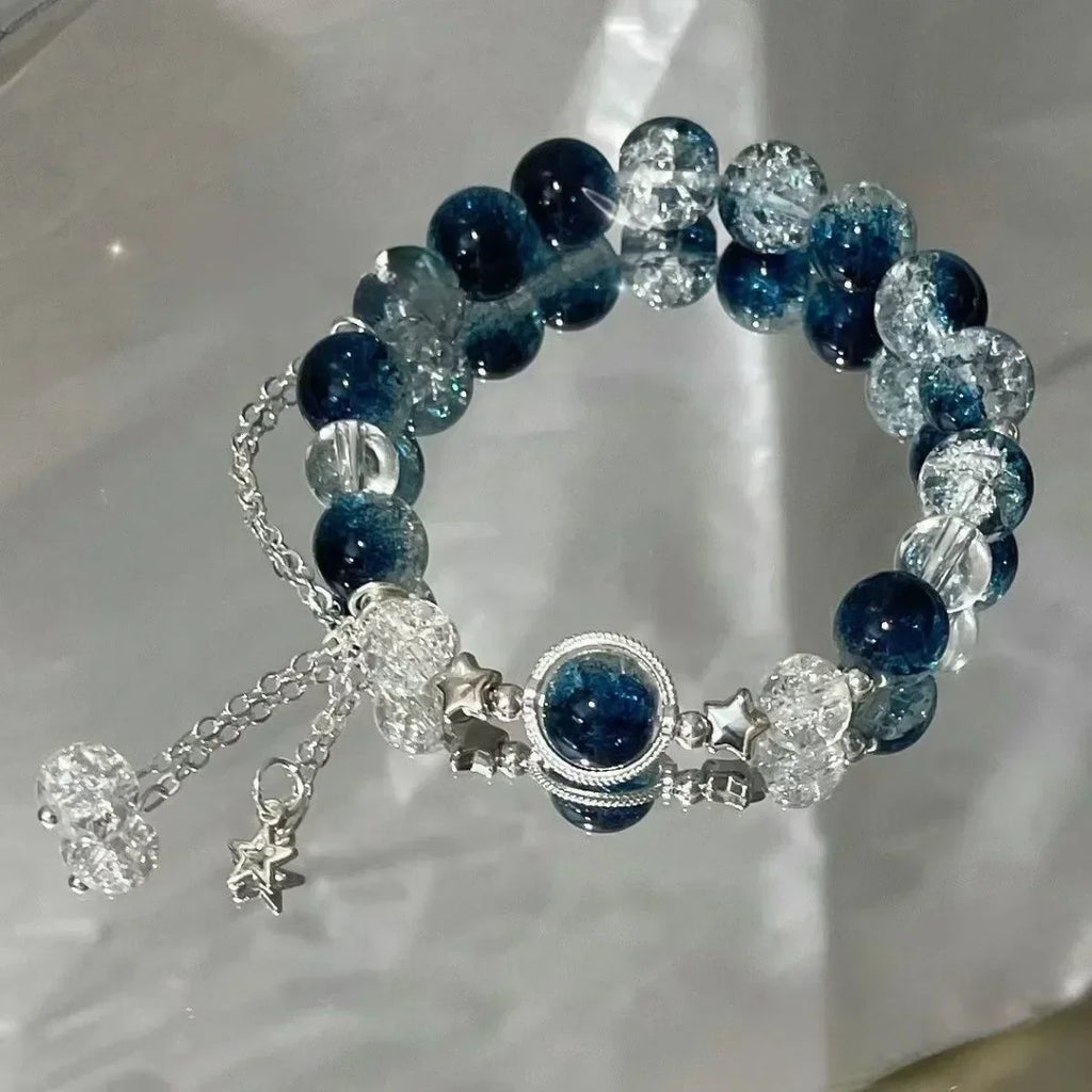 Stern Taschen Perlen Armband