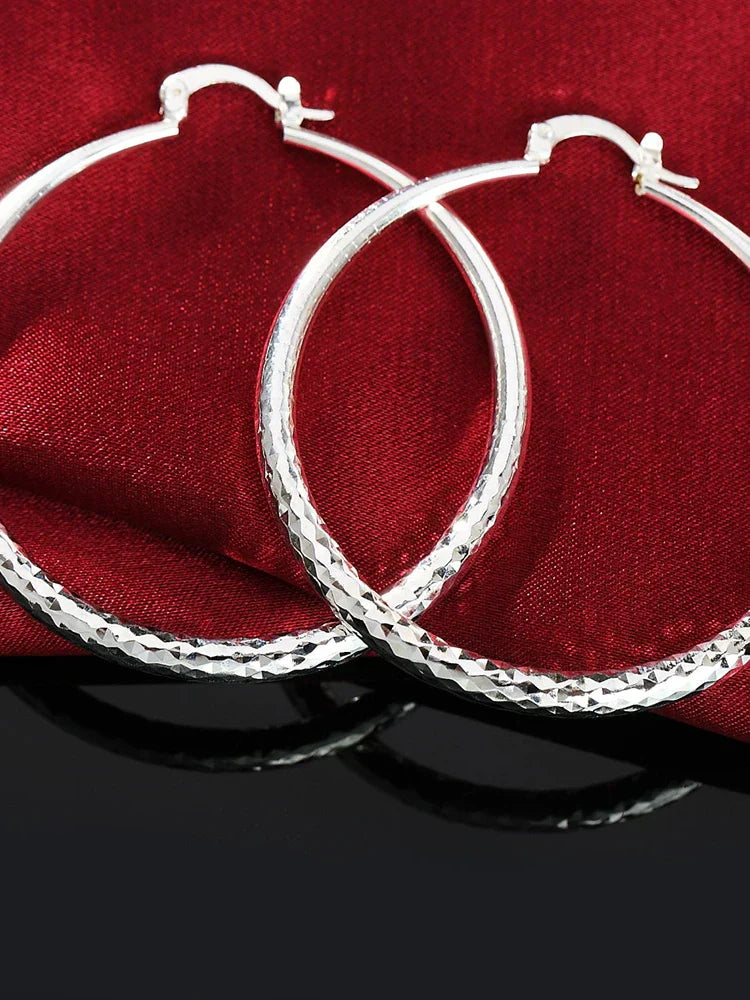 Sterlingsilber Creolen