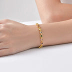 Glänzendes Regenbogen-Charms-Armband