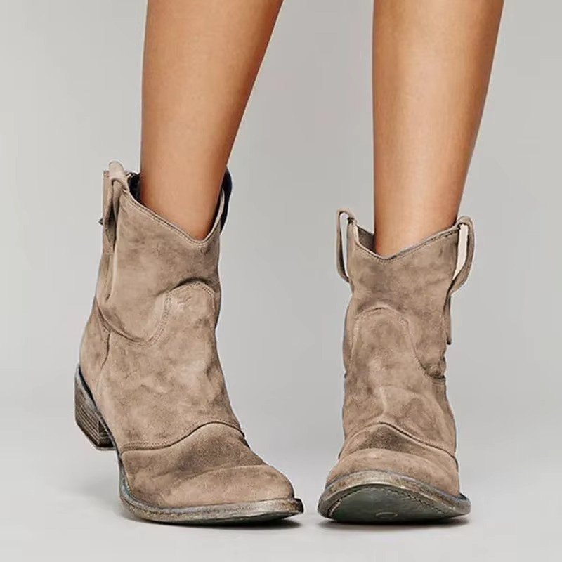 Mia | Western Stiefeletten Damen mit Spitzkappe