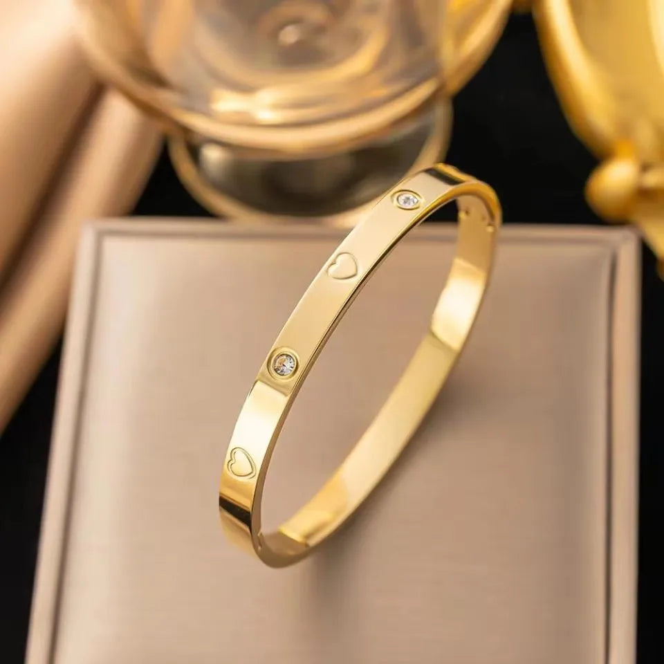 Elegante Kristallarmreifen
