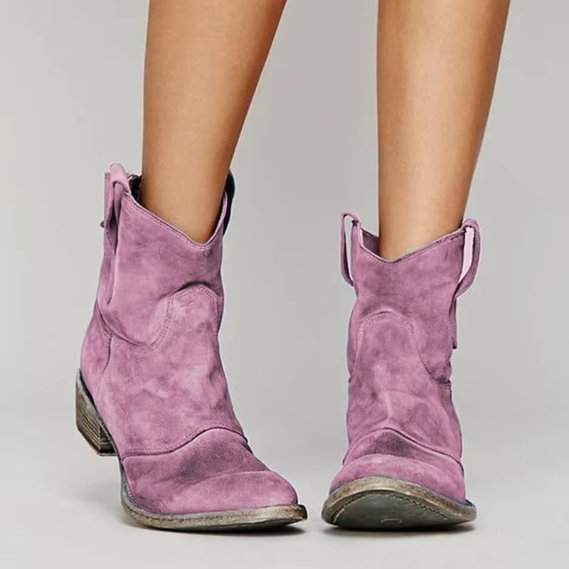 Mia | Western Stiefeletten Damen mit Spitzkappe