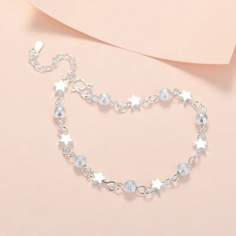 Stern Taschen Perlen Armband