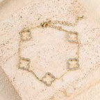 Klee Anhänger Armband