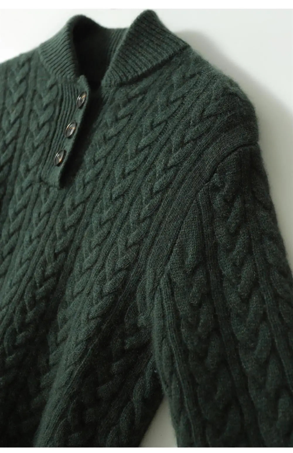 Strickpullover Damen mit Knopfleiste