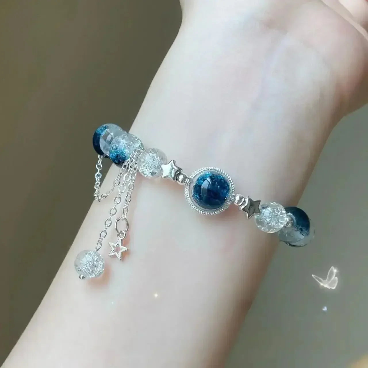 Stern Taschen Perlen Armband