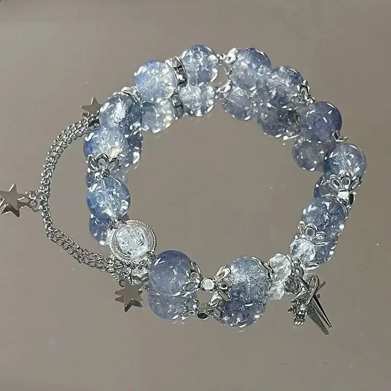 Stern Taschen Perlen Armband