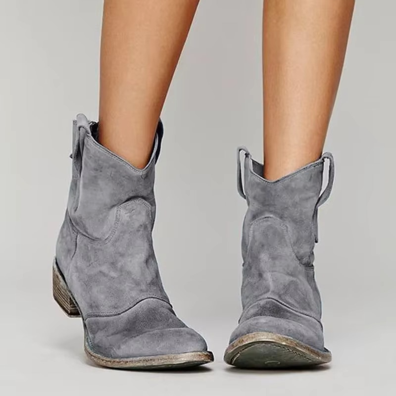 Mia | Western Stiefeletten Damen mit Spitzkappe