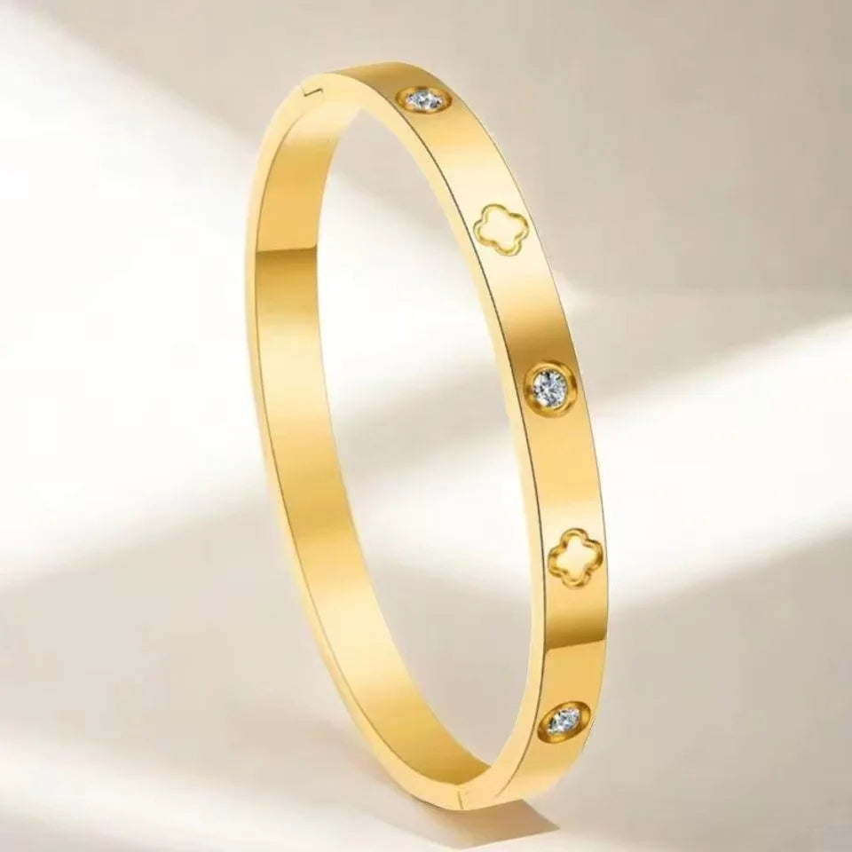 Elegante Kristallarmreifen