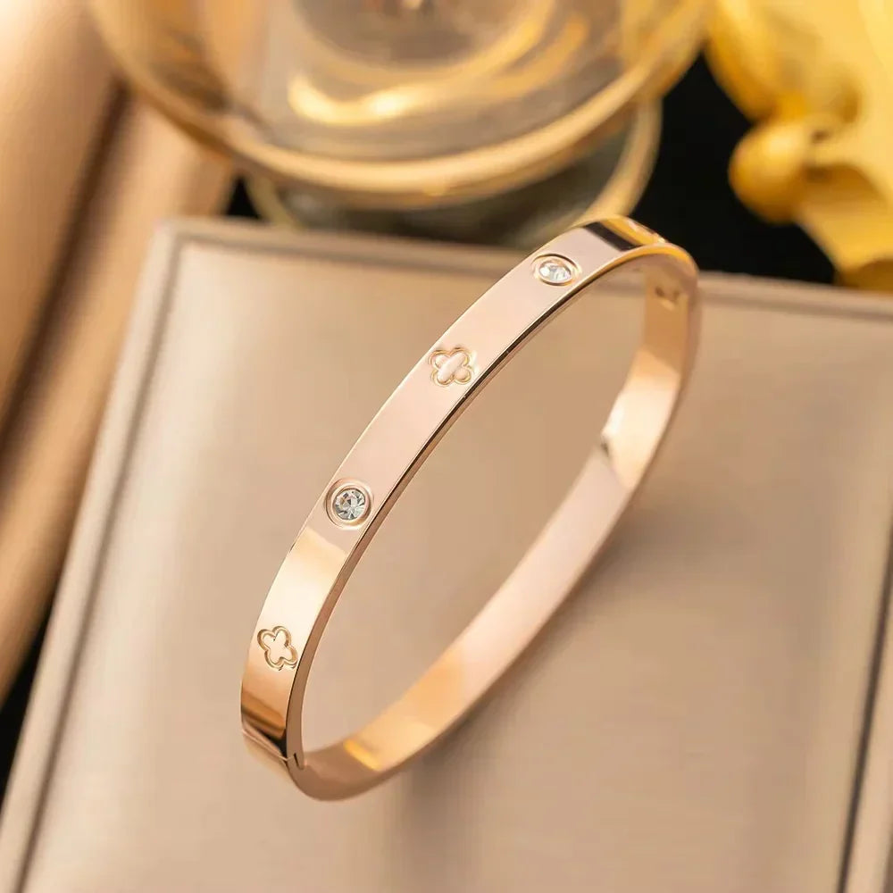 Elegante Kristallarmreifen