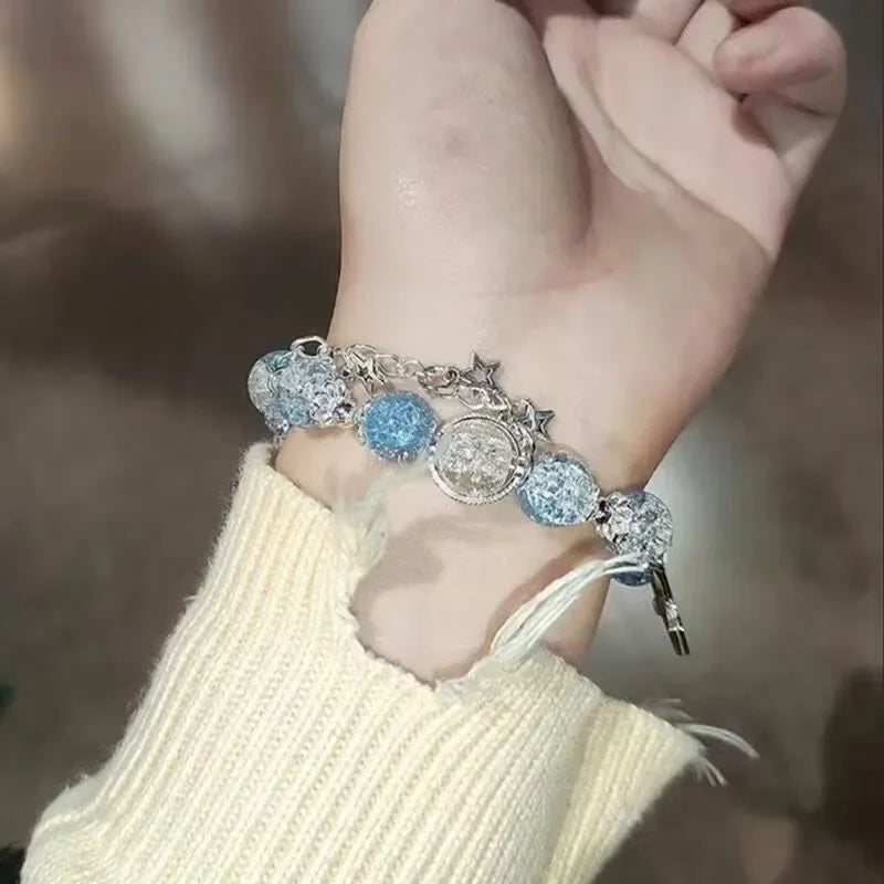 Stern Taschen Perlen Armband