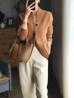 Emma | Strickjacke Damen mit Knopfleiste