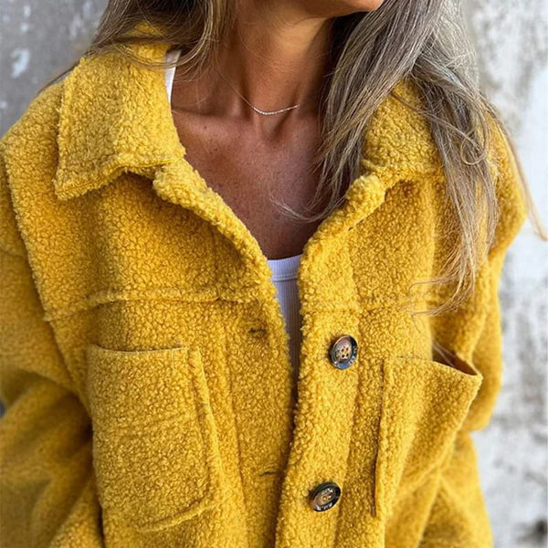 Selvano | Damen Kurze Jacke mit Revers