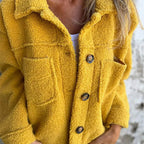 Selvano | Damen Kurze Jacke mit Revers