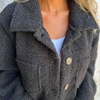 Selvano | Damen Kurze Jacke mit Revers