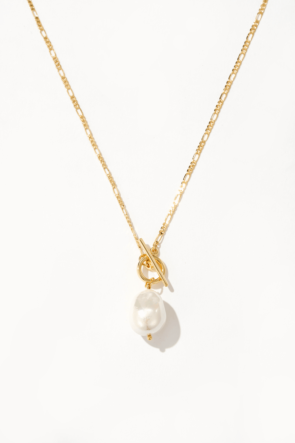 Elegante Goldene Perlen Halskette