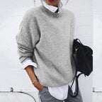 Weiter Pullover Damen aus Kaschmir