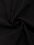 Herbst Maxikleid Damen mit tiefem V-Ausschnitt