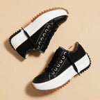 Eva | Plateausneaker Damen aus Canvas