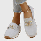 Lilly | Orthopädische Slipper mit Golddetail
