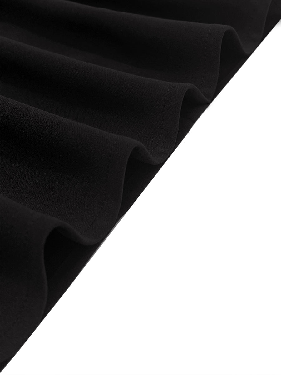 Herbst Maxikleid Damen mit tiefem V-Ausschnitt