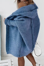 Weiche Strickjacke Damen mit Farbblock
