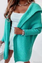 Weiche Strickjacke Damen mit Farbblock