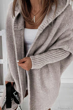 Weiche Strickjacke Damen mit Farbblock
