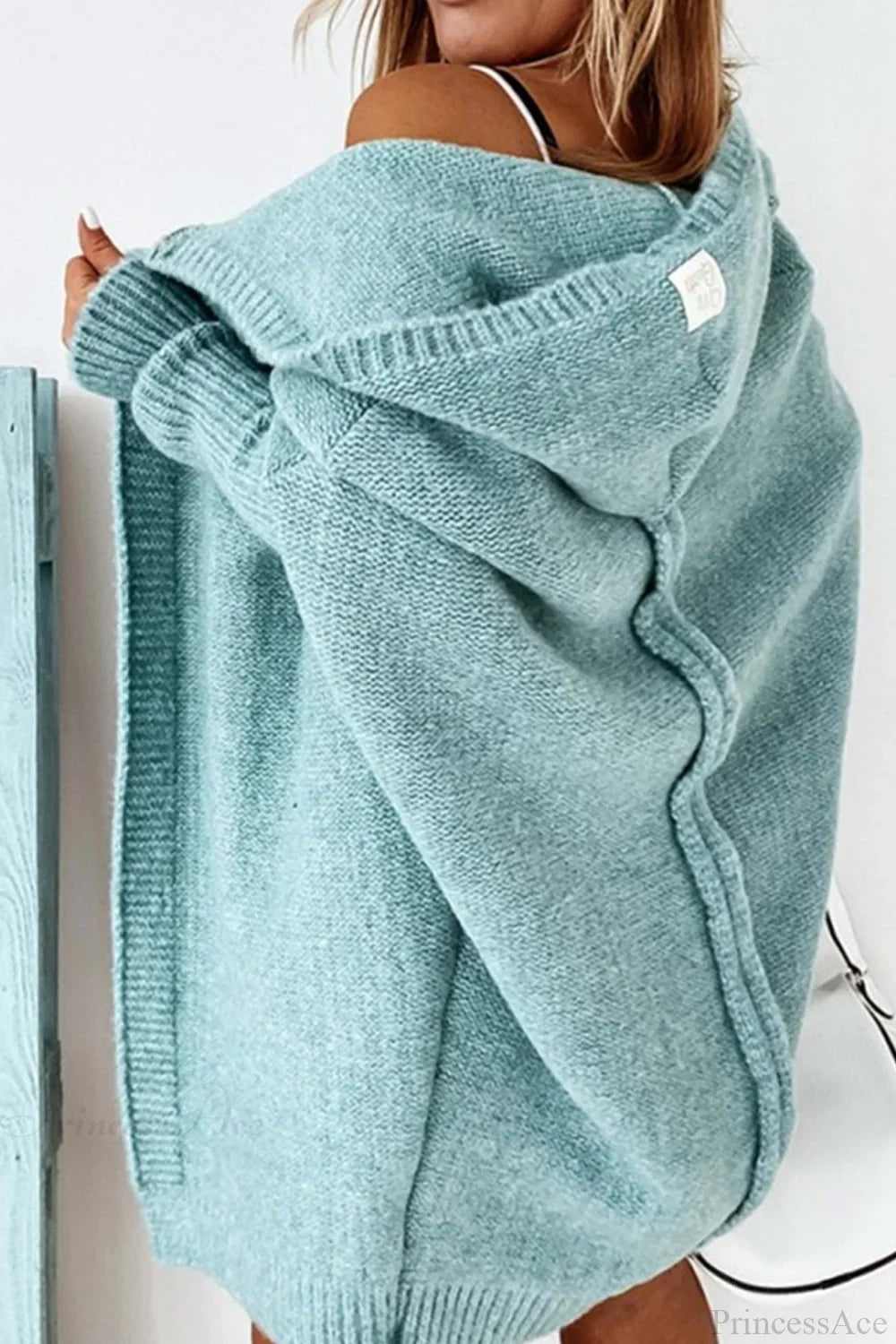 Weiche Strickjacke Damen mit Farbblock