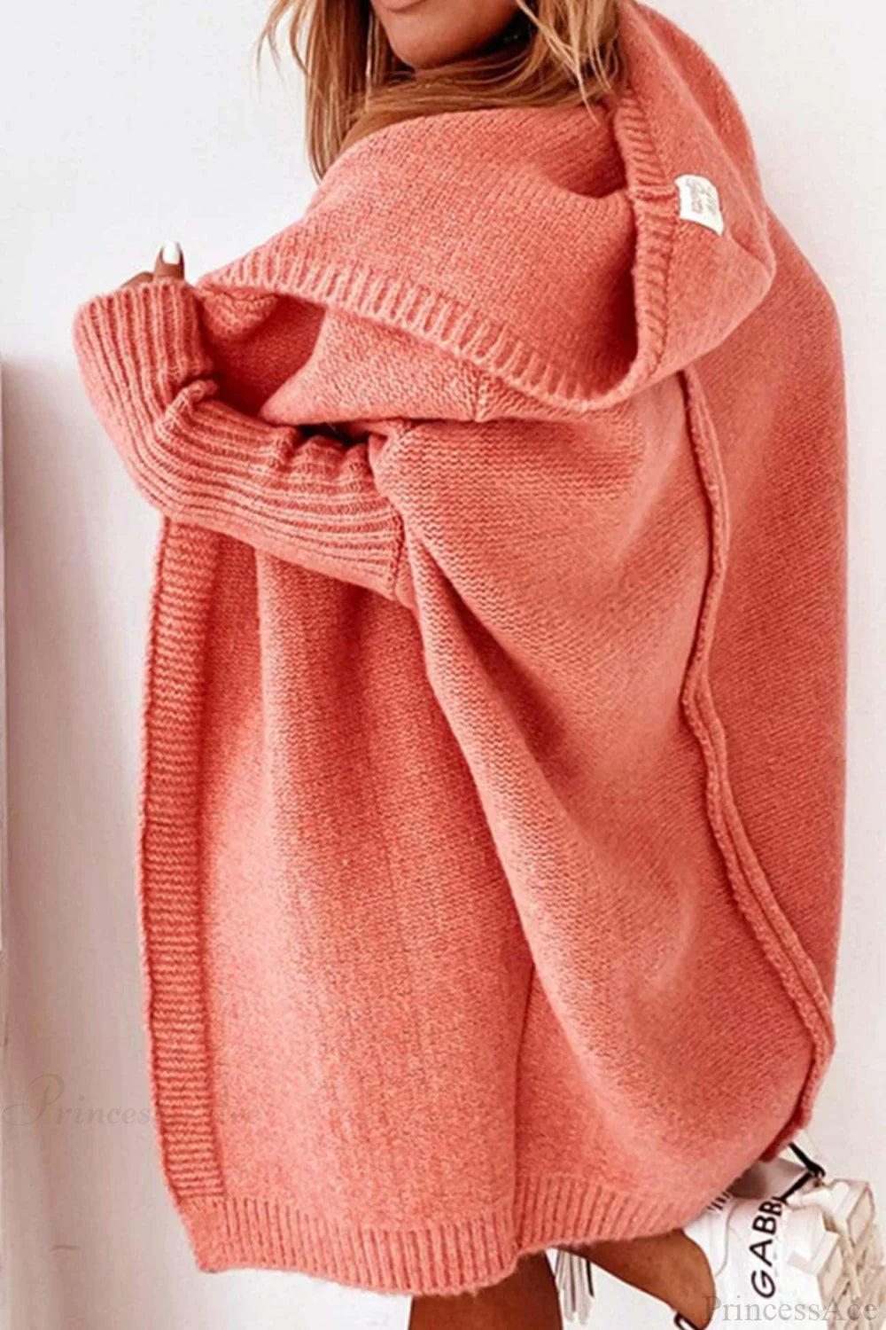 Weiche Strickjacke Damen mit Farbblock