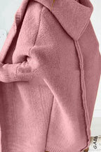 Weiche Strickjacke Damen mit Farbblock