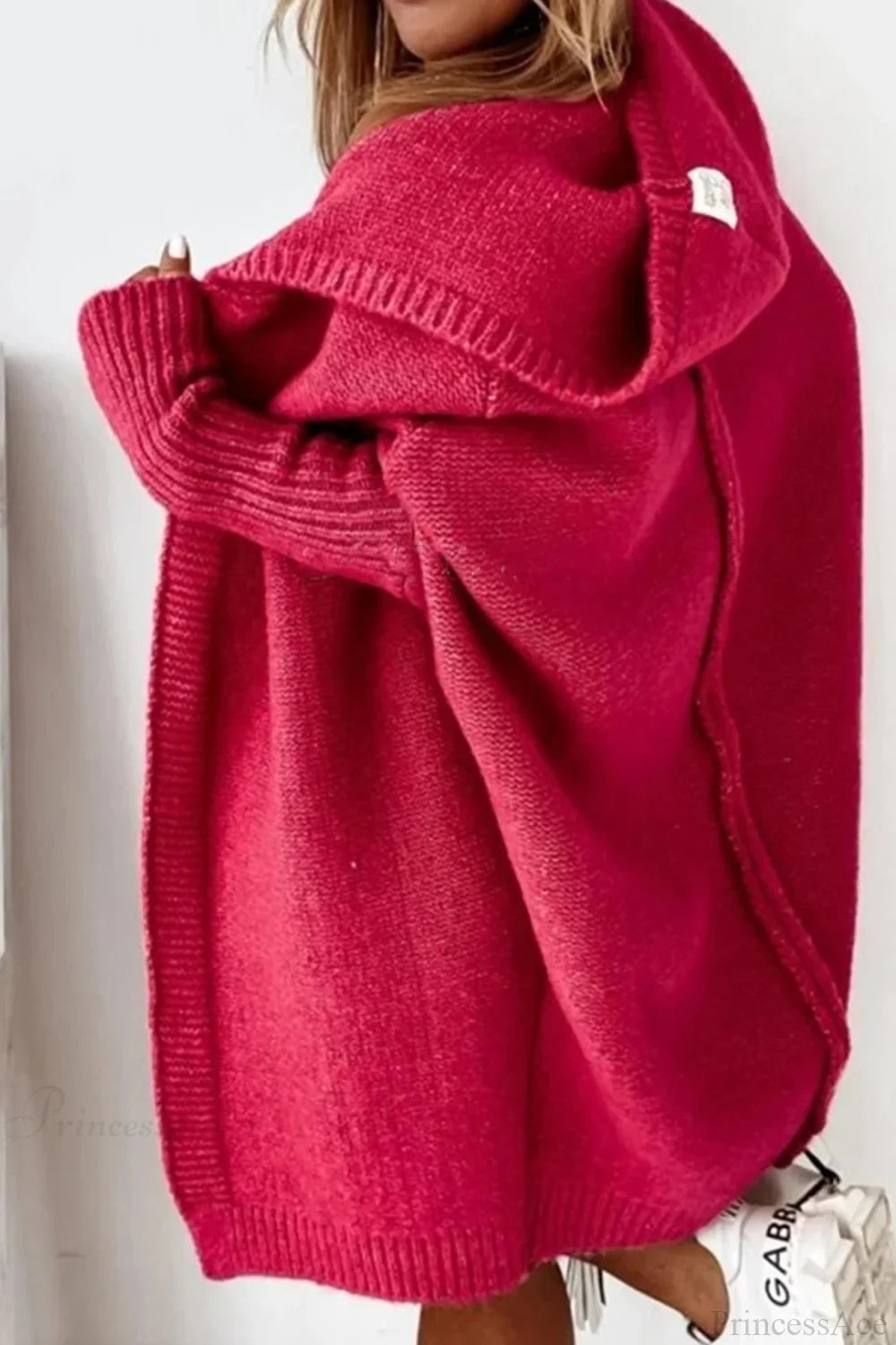 Weiche Strickjacke Damen mit Farbblock