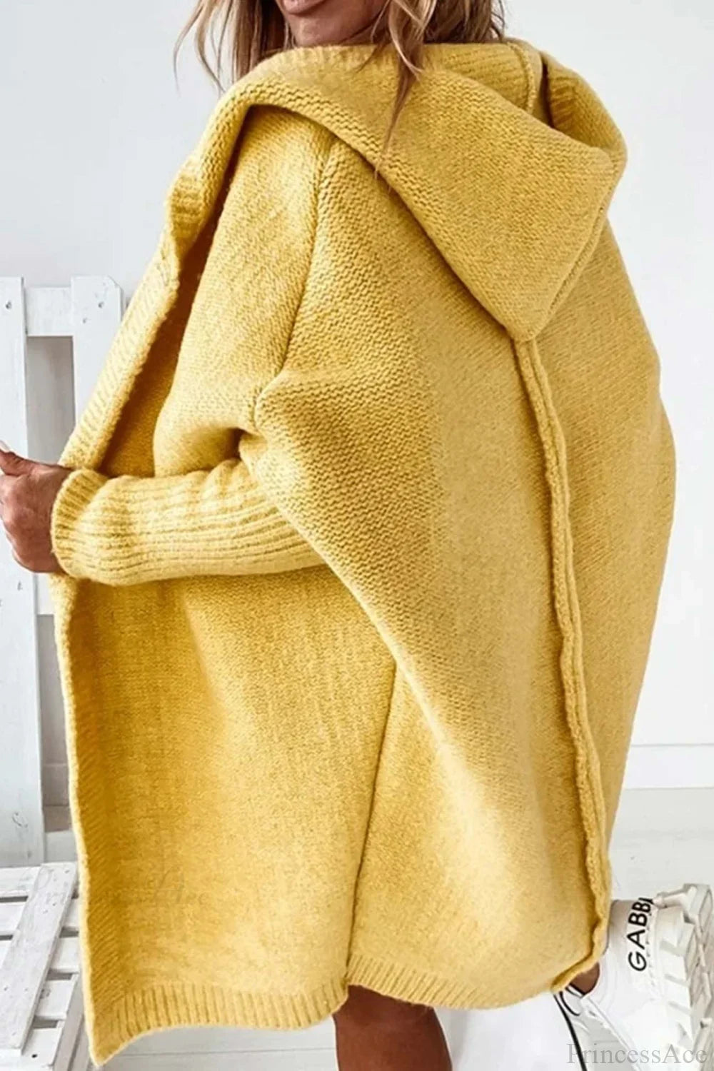 Weiche Strickjacke Damen mit Farbblock