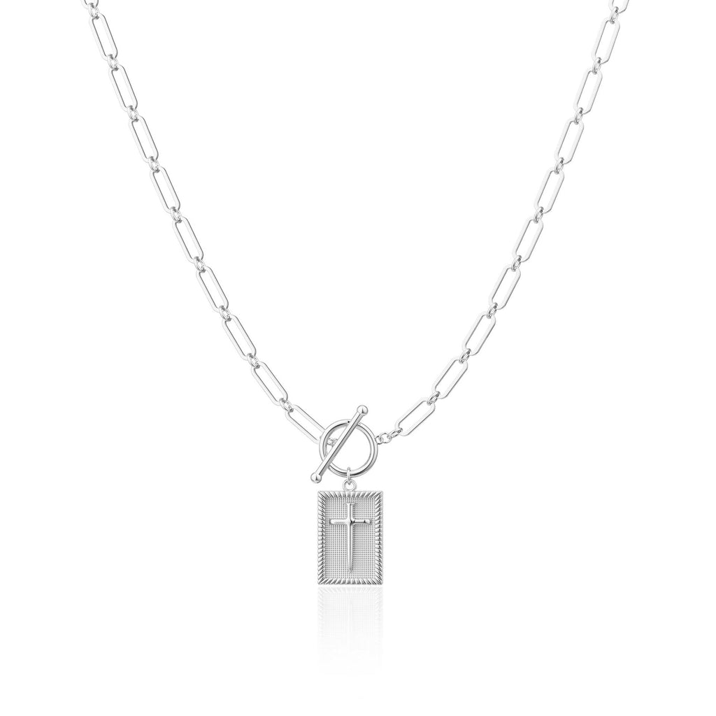 Einzigartige Elegante Kreuz Halskette