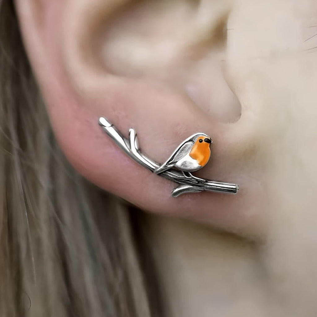 Cartoon Tier Vogel Ohrringe