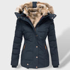 Sofia | Damen Steppjacke mit Kapuze