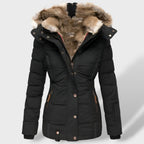 Sofia | Damen Steppjacke mit Kapuze