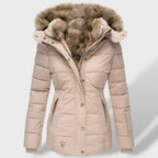 Sofia | Damen Steppjacke mit Kapuze