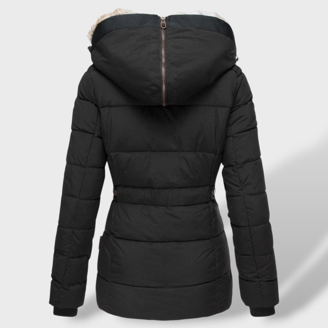 Sofia | Damen Steppjacke mit Kapuze
