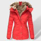 Sofia | Damen Steppjacke mit Kapuze