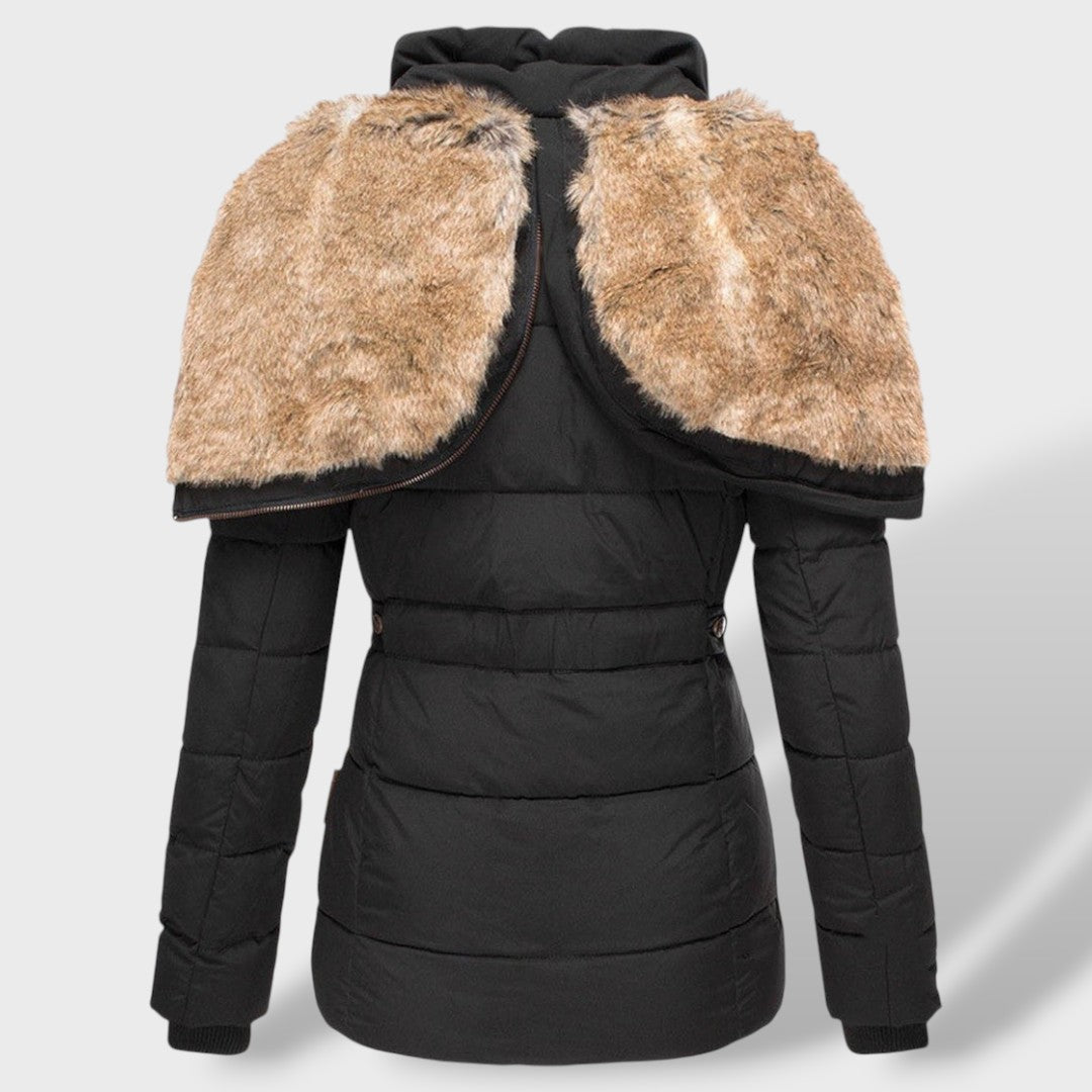 Sofia | Damen Steppjacke mit Kapuze