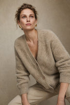 Lia | Strickjacke Damen mit Webmuster
