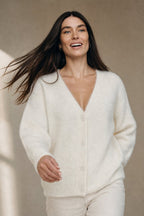 Lia | Strickjacke Damen mit Webmuster