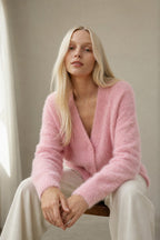 Lia | Strickjacke Damen mit Webmuster
