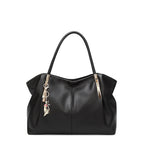 Handtasche Damen mit 2 großen Fächern aus Veganleder