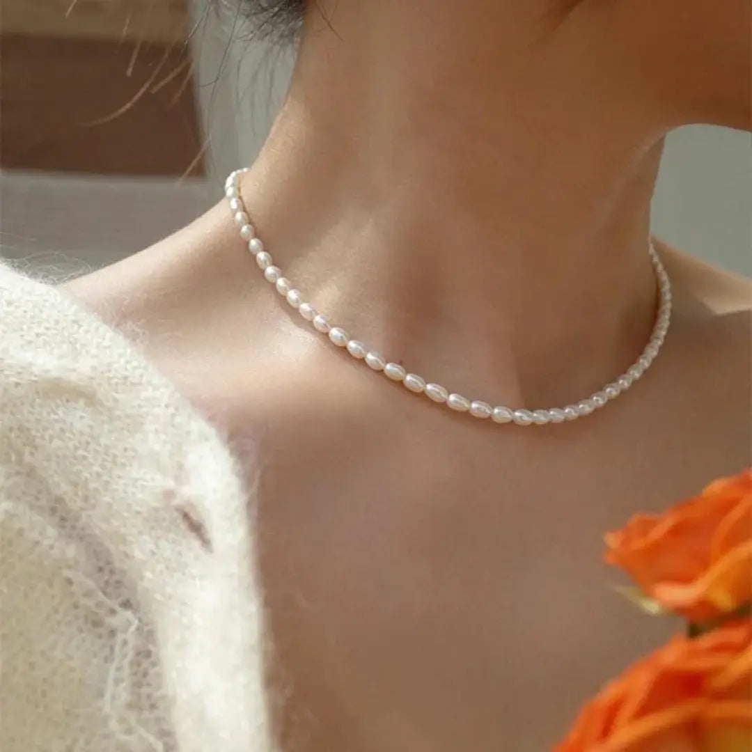 Elegante Perlen Halskette